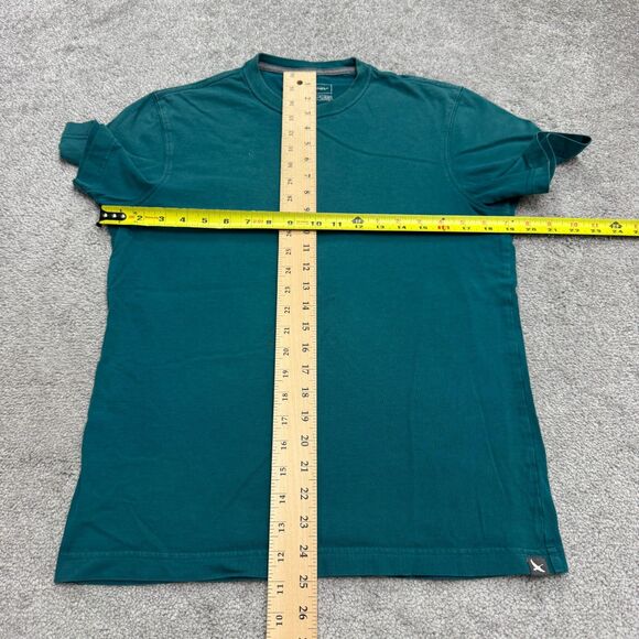 Eddie Bauer Legend Wash Slim Fit Basic T-Shirt Mens Small Teal Green Crew Tee - Picture 6 of 12